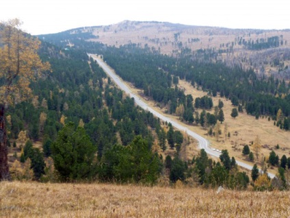 Seminsky trece mai întâi pe tractul Chui