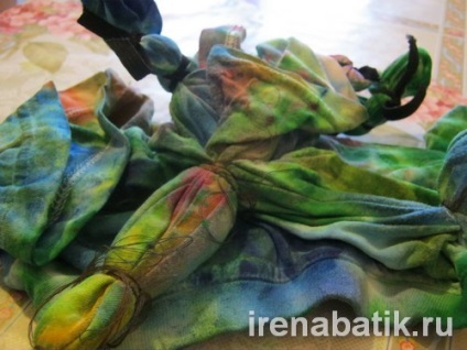 Shibori ornamente de clasă de master pentru începători