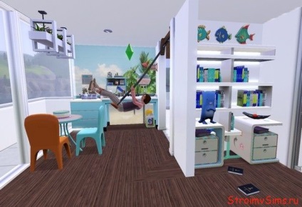Ora de vară a casei de la Sims 3