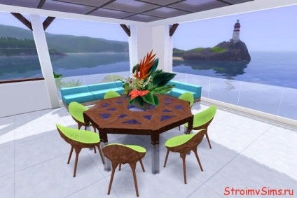 Sims 3 vízpart nyáron