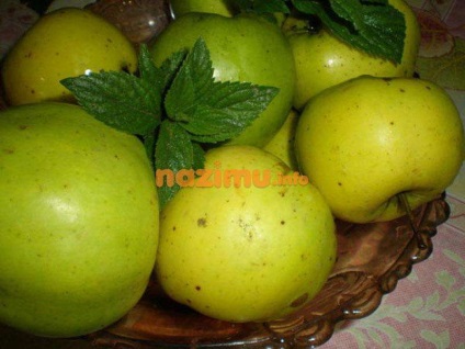 Sărate mere pentru iarnă - o rețetă cu o fotografie pentru borcane de 3 litri