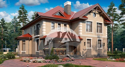 Házak építése téglából és kulcsrakész projektek házak és árakat - evastroy