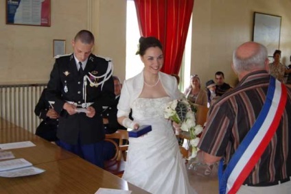 Ceremonia de nunta in Franta