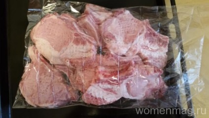 Oase de porc în manșon în cuptor