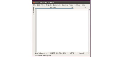 Un editor de text pentru linux