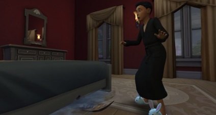 The Sims 4 мача с чудовищата под леглото