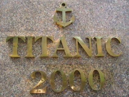Titanic - az étterem (Cseljabinszk) A leírás, a menü, vélemények