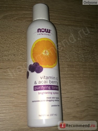 Tonic al produselor alimentare acum soluții de vitamina C & acai berry - 