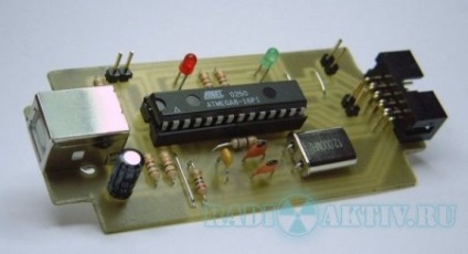 Usbasp - programator usb pentru microcontrolere atmel avr - radioactive - toate pentru radioamator (constau) Usbasp - programator usb pentru microcontrolere atmel avr - radioactive - toate pentru radioamator