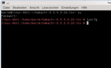 Telepítése és használata Hamachi a linux