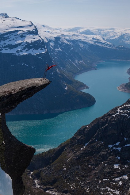 Troll limba (trolltung rock), Norvegia - portal turistic - lumea este frumoasa!