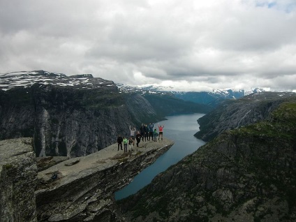 Troll limba (trolltung rock), Norvegia - portal turistic - lumea este frumoasa!