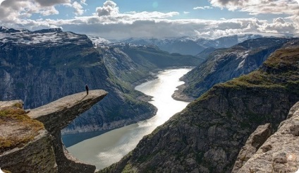 Limba lui Troll în Norvegia, minunile naturii