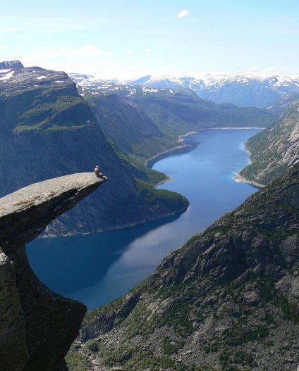 Limba lui Troll în Norvegia, minunile naturii