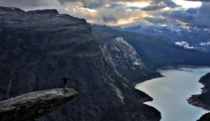 Limba lui Troll în Norvegia, minunile naturii