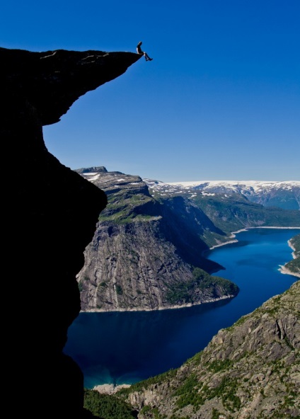 Limba lui Troll în Norvegia, minunile naturii