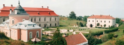 Castele din regiunea Lviv aurit, podgortsy, Olesko