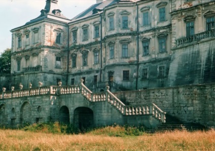 Castele din regiunea Lviv aurit, podgortsy, Olesko