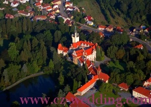 Castelul detenice, organizarea nunții în Republica Cehă 