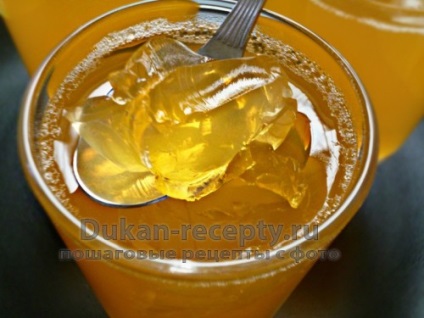 Jelly limonádé - ​​receptek a Dukan diéta, Dukan diéta receptek