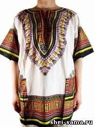 African National Tunic - Africa - îmbrăcăminte națională - totul despre coasere