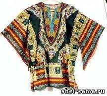 African National Tunic - Africa - îmbrăcăminte națională - totul despre coasere