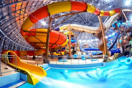 Aquapark în Donetsk - aquasphere