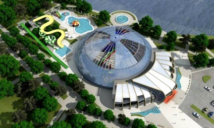 Aquapark în Donetsk - aquasphere