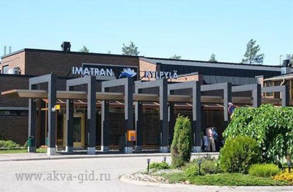 Élményfürdő „mágikus erdő” Imatra (Finnország)