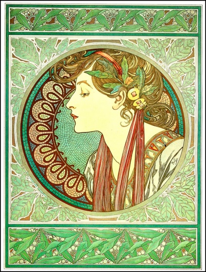 Alphonse Fly - picturi, ilustrații și stil art nouveau