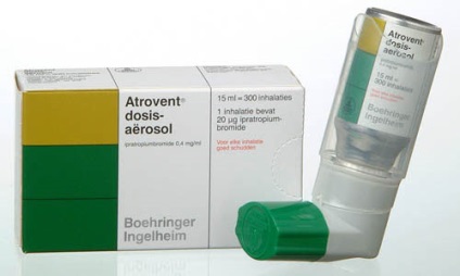 Atrovent pentru inhalatii, solutie aerosol pentru inhalatii