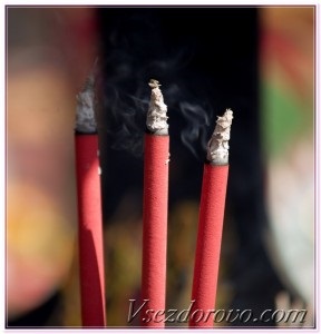 Füstölő vallási szertartások és aromaterápiás