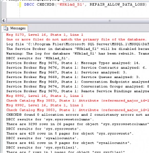 Blog galiyu Ruslan - arhiva blog - ms sql Restaurați baza de date de la suspect