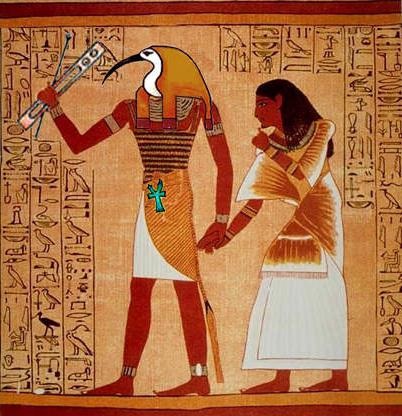 Dumnezeu este dumnezeul înțelepciunii și cunoașterii în Egiptul antic
