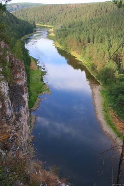 Prigosy mari și mici pe râul ah, cascade uscate