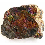 Bornite - ásványi, leírás, tulajdonságok, mezők és fotók