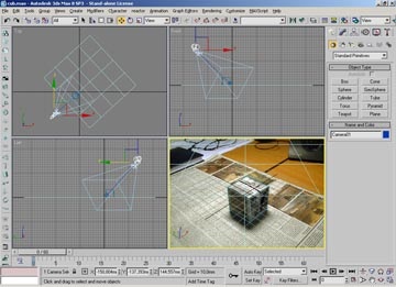 Camera de cartografiere sau animarea unei fotografii