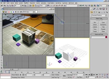 Camera de cartografiere sau animarea unei fotografii