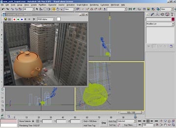 Camera de cartografiere sau animarea unei fotografii