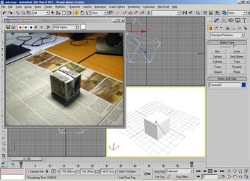 Camera de cartografiere sau animarea unei fotografii