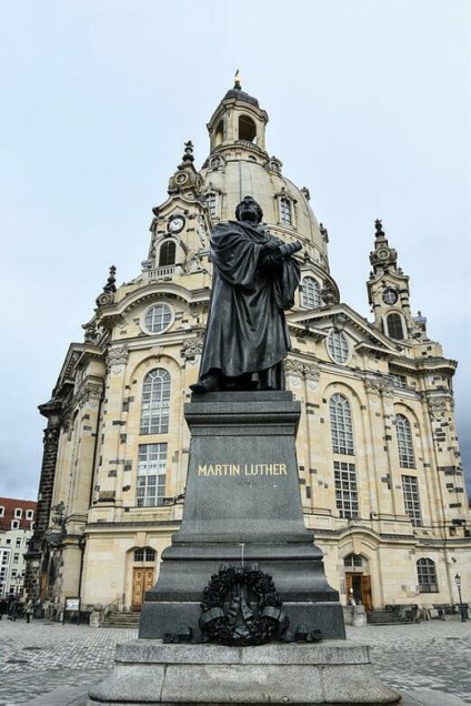 Biserica Frauenkirche din Dresda - renăscută din ruine