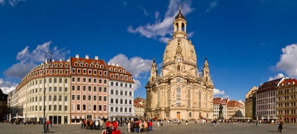 Biserica Frauenkirche din Dresda - renăscută din ruine