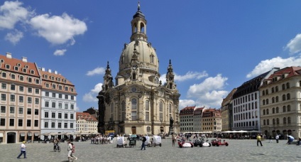 Biserica Frauenkirche din Dresda - renăscută din ruine