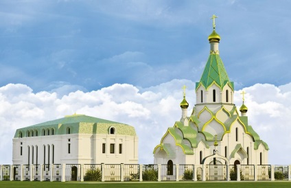 Az építészeti jellemzőit orosz ortodox templomok építészeti gondolat