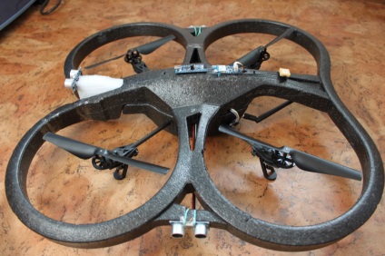 Facem acces complet FTP la arma drone 2, quadrocopters