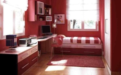 Hálószoba design egy lány - tini szoba kialakítása titkok