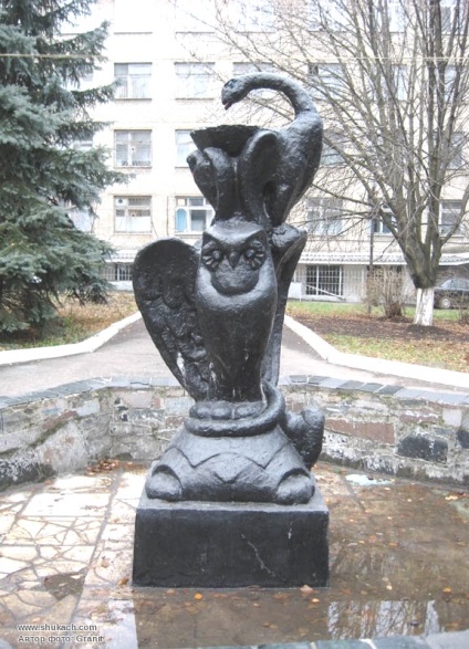 Fântâni Donetsk cu sculpturi