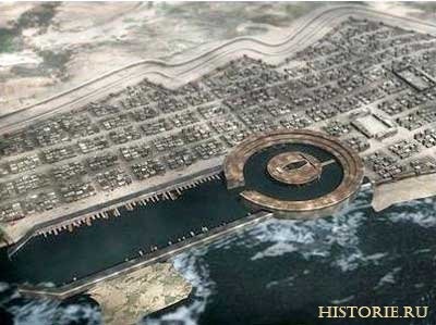 Carthage antică - reconstrucție 3d - video, fotografie
