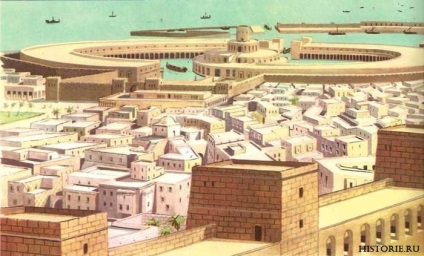 Carthage antică - reconstrucție 3d - video, fotografie
