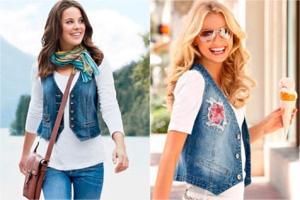 Jeans femei jachete, cum să alegeți pe fotografie, moda denim 2017-2018